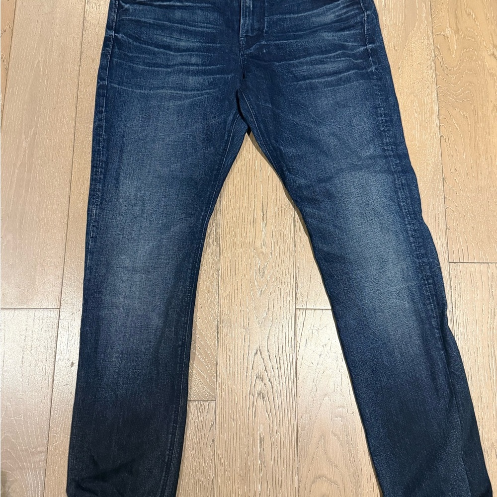 7 For All Mankind Dark Blue Slim Jeans